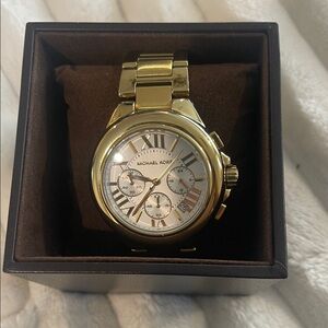 Michael Kors Gold Chronograph Watch